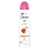 Desodorante Antitranspirante Aerosol Dove Go Fresh Romã E Verbena 150ml