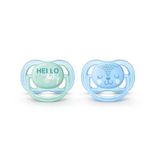 Chupetas Ultra Air Dupla 0-6m Decorada - Philips Avent