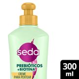 Creme Para Pentear Seda Prebióticos + Biotina 300ml