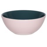 Kit 8 Tigelas Bowl Bicolor Verde E Rosa Oxford® Cerâmica 600ml