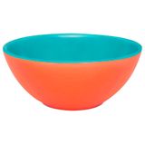 Tigela Bowl Bicolor Laranja E Verde Oxford® Cerâmica 600ml