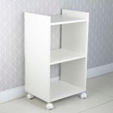 Estante Multiuso Nicho Organizador Móvel Com Rodízio 40cm