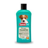 Shampoo Veterinário Sanol Dog Filhotes Com Extrato De Mel 500ml