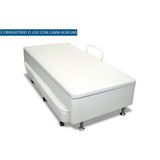 Cama Box Baú C/auxiliar Solteiro Universal Courano White   (88x188) - Ortobom