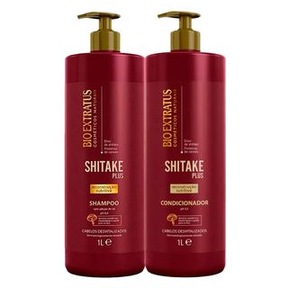 Kit Bio Extratus Shitake Shampoo 350ml e Condicionador 350ml