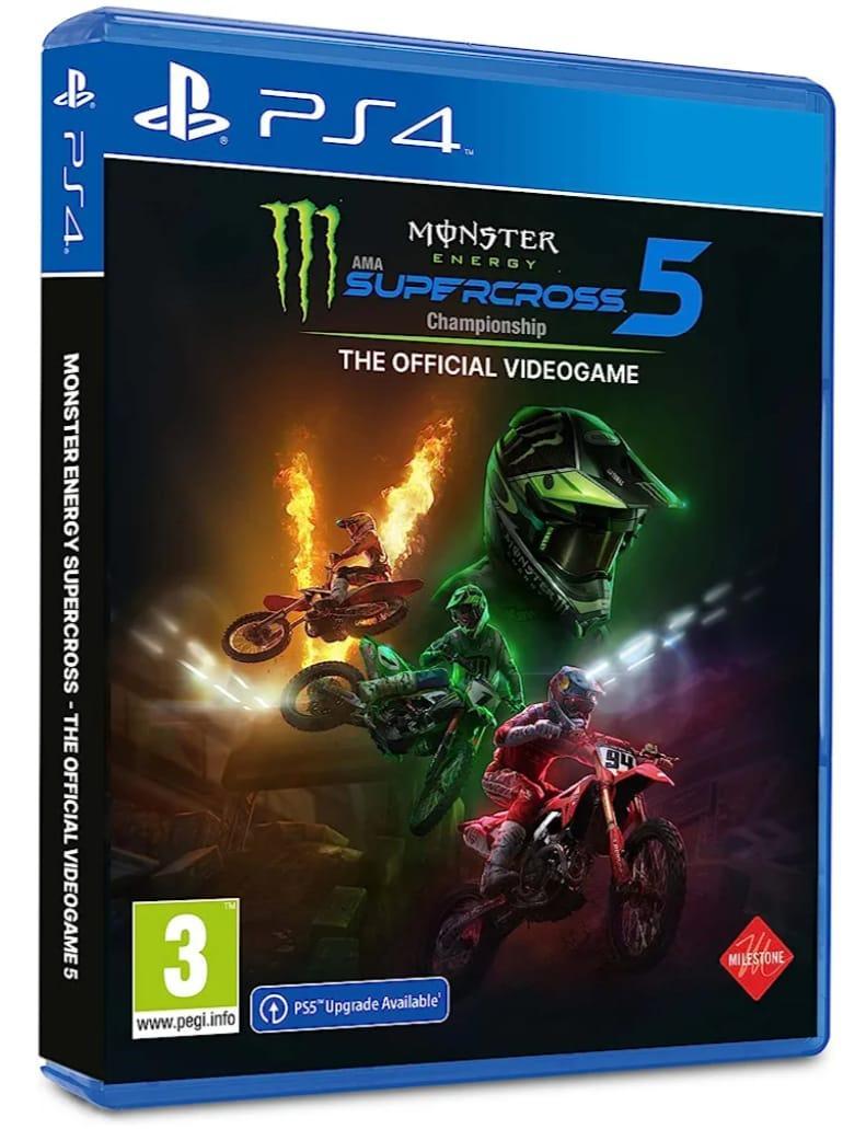 Jogo Monster Energy Supercross - The Official Videogame 5 - Playstation 4 - Milestone