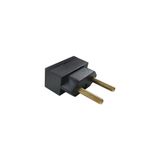 Kit 10 UN - Adaptador de Tomada Universal 20A - Preto