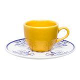 Kit 6 Xícaras Cafezinho Coup Lisboa Oxford® Porcelana 75ml