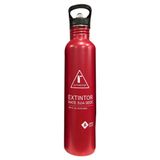 Garrafa D&#39;agua Inox Extintor Mate Sua Sede 1l