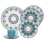 Jogo De Jantar 20 Peças Coup Serene Oxford® Porcelana