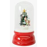 Decoração Enfeite Natal Cúpula Natalina 12 Leds Árvore De Natal 29,5cm