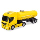 Brinquedo Caminhão Iveco Hi Way Tanque Amarelo