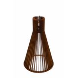 Luminária Pendente Cone em MDF 3 mm