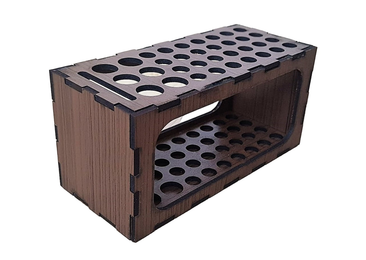 Caixa Organizadora De Mesa Para Lapis Canetas Canetinhas Mdf