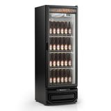 Refrigerador De Bebidas Gelopar Vertical 410 Litros Preto 127v Grba-400