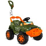 Carrinho De Passeio E Pedal Banjipe Camuflado Bandeirante