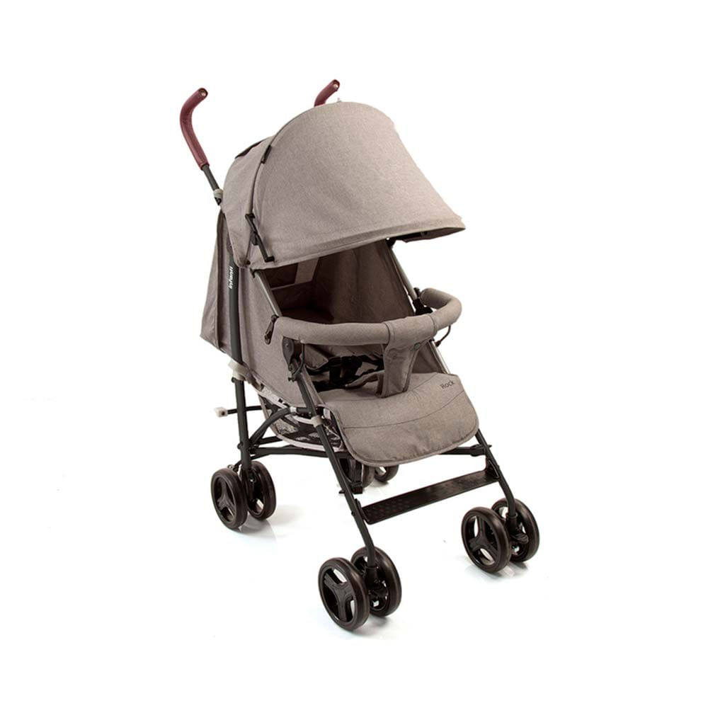 Carrinho De Bebe Guarda Chuva Rock Grey Total Infanti