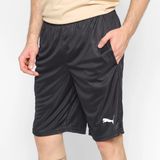 Shorts Puma Active Interlock 8 Masculino - Preto - M