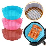 Kit 03 Forma Silicone Reutilizavel Airfryer Microondas Forno