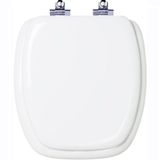 Assento Sanitário Almofadado Soft Close Thema Branco Para Vaso Incepa