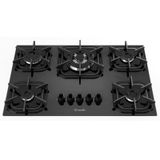 Cooktop Mueller 5 Bocas Preto G5 Tripla Chama