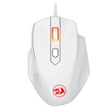 Mouse Gamer Redragon Tiger 2 Lunar White Led Vermelho 3200dpi - M709w