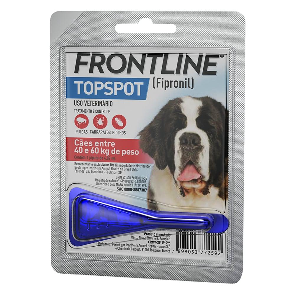 Antipulgas e Carrapatos Frontline Top Spot para Cães de 1 a 10 Kg