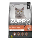 Ração Seca Zuppy Salmão Para Gatos Adultos Castrados - 10,1 Kg