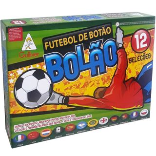 Jogo Futebol Club com 2 Seleções - Brasil X Argentina - Gulliver - MP  Brinquedos