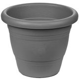 Vaso De Plástico Para Jardim Cinza - Pincéis Atlas