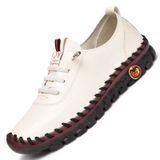 Mulheres Vulcanized Shoes Pu Couro Casual Shoes Soft Comforta