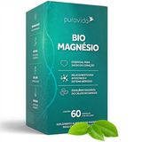 Bio Magnesio + Saude Óssea + Saude Do Coraçao (60caps) - Puravida
