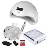 Kit Cabine Coletor Sugador Pó E Porquinho Cabine Sun 5 48w