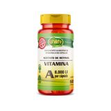 Suplemento Alimentar Vitamina A 500mg 60 Cápsulas - Unilife Sem Sabor