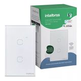 Interruptor Smart Inteligente Touch Wi-fi 2 Tecla Ews 1002 Intelbras