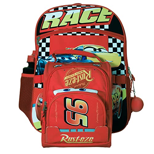 Disney Pixar Carros Meninas &amp; Meninos 4 Piece Backpack Set Crianças