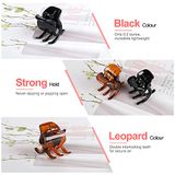 6 Pedaços Grampos De Garra De Cabelo Morhom Medium Size Hair Claws 1.3