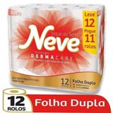 Papel Higienico Neve Folha Dupla Leve 12 Pague 11 Rolos