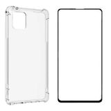 Película Vidro 3d + Capa Anti Impacto Samsung S10 E
