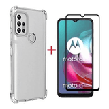 Película Vidro 3d + Capa Anti Impacto Motorola G30