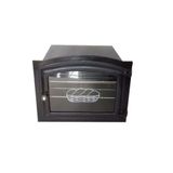 Forno Ferro Fundido Porta Vidro Fogão a Lenha 50x47x33cm G