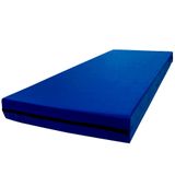 Colchão Hospitalar Solteiro Impermeável Espuma D33 Azul 188x78x12 Rg Colchões