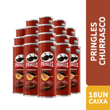 Combo Batata Pringles Churrasco 18 Unidades