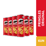 Combo Batata Pringles Original 6 Unidades