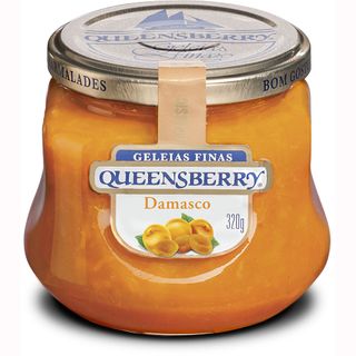 Geleia Queensberry 300 G 100% Fruta Damasco