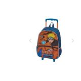 Mochila Infantil Com Rodinha Naruto Kurama