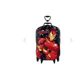 Mochila Infantil Com Rodinha Homem De Ferro - Maxtoy