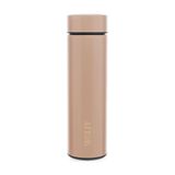 Garrafa Térmica Em Aço Inox Com Termômetro Led 500ml Rosa