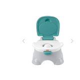 Fisher Price Baby Troninho 3 Em 1, Azul