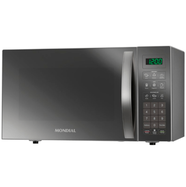 Micro-ondas 34l Mondial - 5618-01  Prata / Espelhado  110 Volts